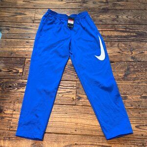 New Nike Therma Dri-Fit Pants Mens Size Large Showtime Basketball Blue NWT  New